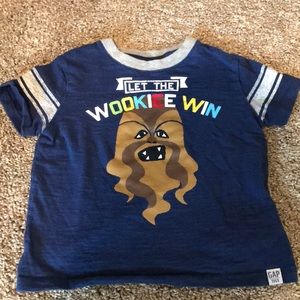 Gap Chewbacca Star Wars Disney shirt